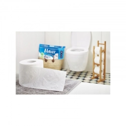 Velvet Delikatnie Biały Papier toaletowy 8 rolek